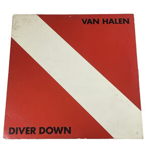 Van Halen Diver Down Vtg 1982 Vinyl LP w/ Torn Inner Sleeve BSK3677 Classic Rock